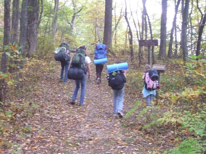 4 Day, 24 Miles, All Girl Backpacking Trip in the Wilderness of the Cumberland Mountains @ AVirtuousWoman.org