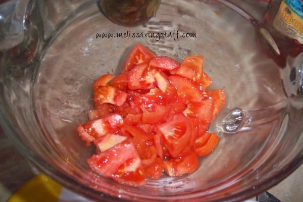 How to Can Stewed Tomatoes @ AVirtuousWoman.org