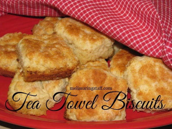 Learn how to make these homemade Tea Towel Biscuits @ A Virtuous Woman -------- So easy and quick to clean up!