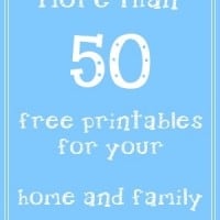 More than 50 Free Printables | A Virtuous Woman