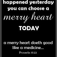 Choose a Merry Heart | A Virtuous Woman