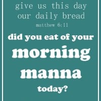 Manna in the Morning {Audio Download and Devotional} | A Virtuous Woman