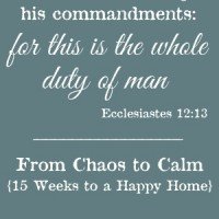 How to Walk in Obedience to Christ {From Chaos to Calm} | A Virtuous Woman