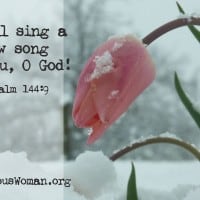 I will sing a new song to you, O God! | A Virtuous Woman