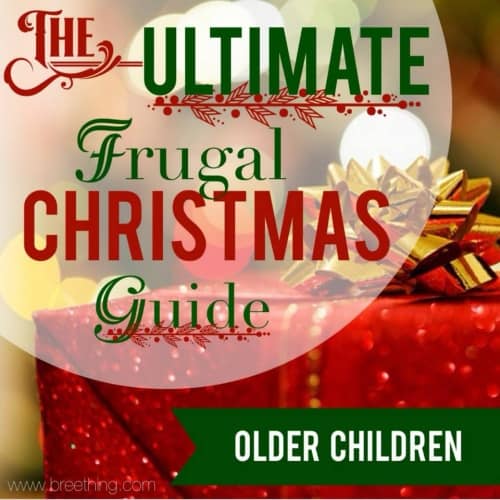 The Ultimate Frugal Christmas Guide {Older Children} on AVirtuousWoman.org #frugal #christmas