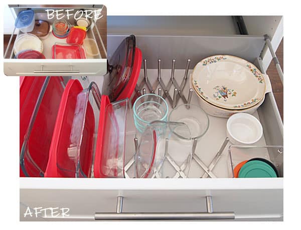 Organizing the Kitchen - real life organizing for busy moms on a budget! @ AVirtuousWoman.org --- I love these ideas! #getorganized #organize
