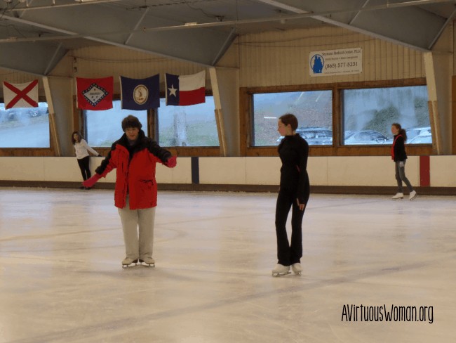 Ice Skating Practice @ AVirtuousWoman.org