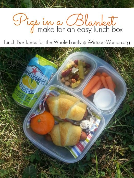 Pigs in a Blanket makes an Easy Lunch Box @ AVirtuousWoman.org
