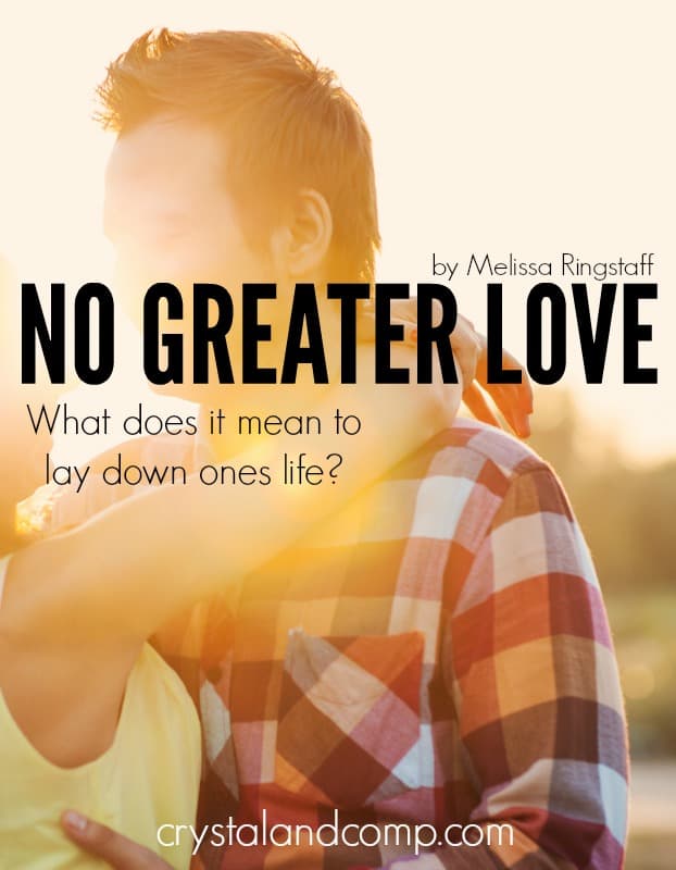 No Greater Love {What does it mean to lay down your?} @ AVirtuousWoman.org