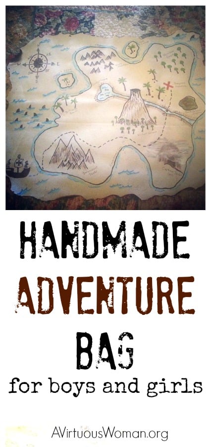 Handmade Adventure Bags for Girls and Boys @ AVirtuousWoman.org
