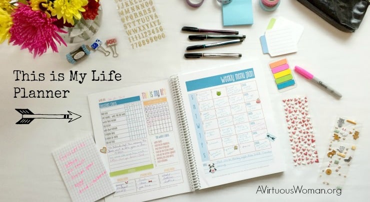 This is My Life Planner @ AVirtuousWoman.org