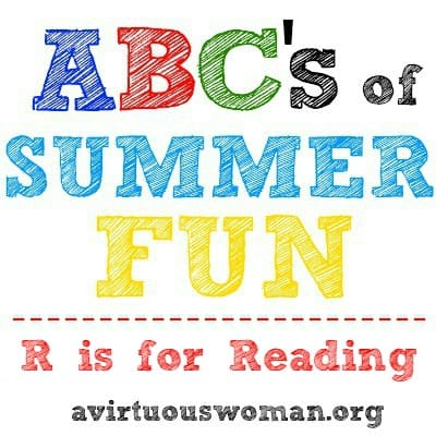 R is for Reading Challenge @ AVirtuousWoman.org