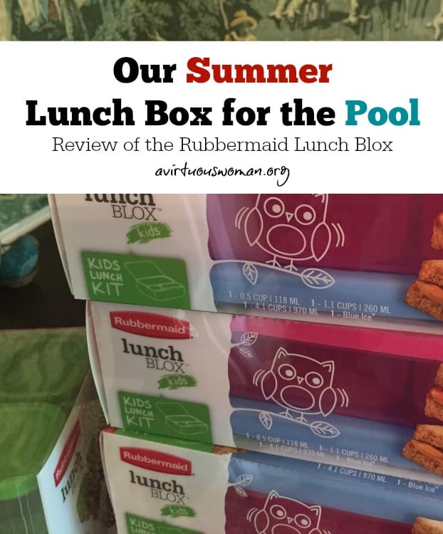 Our Summer Lunch Box for the Pool @ AVirtuousWoman.org