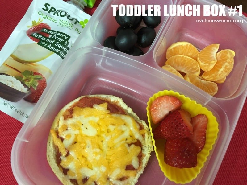 3 Easy Lunch Box Ideas for Toddlers @ AVirtuousWoman.org