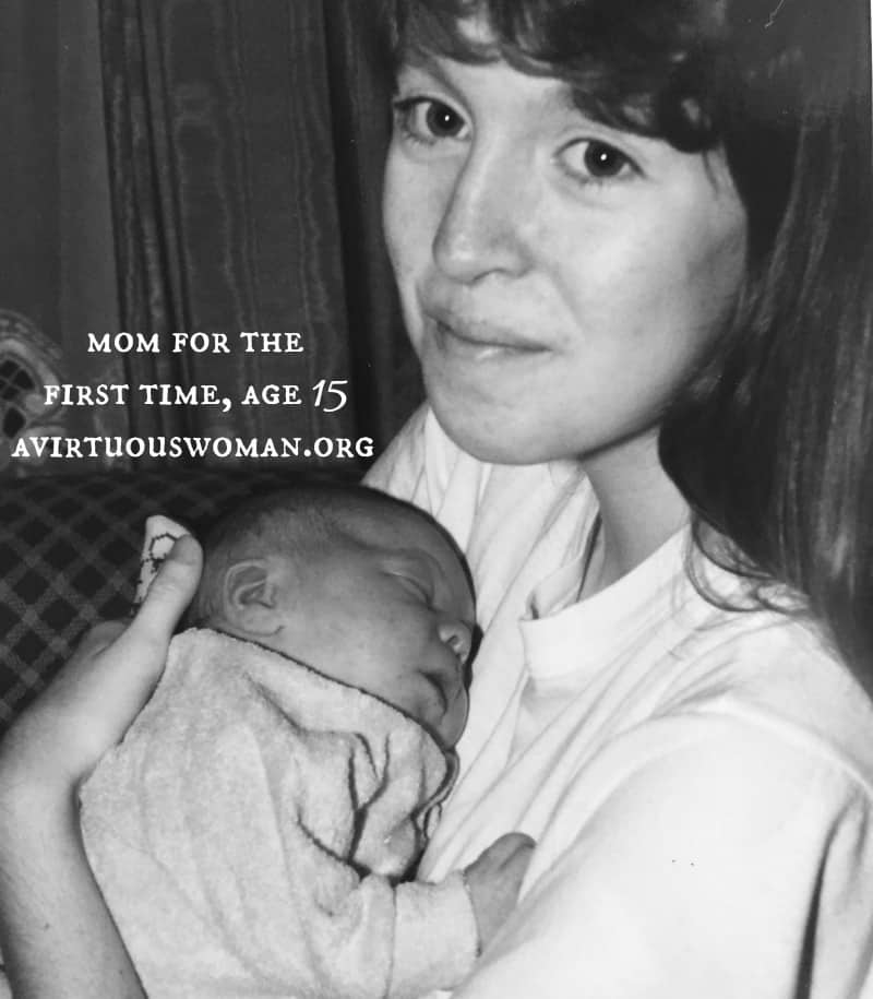 Thankful for Motherhood @ AVirtuousWoman.org