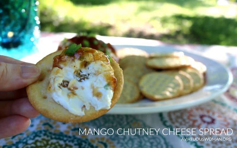 Mango Chutney Cheese Ball @ AVirtuousWoman.org