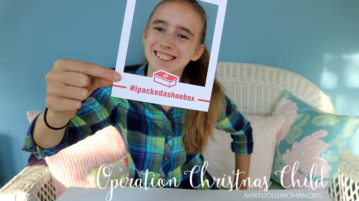 Operation Christmas Child @ AVirtuousWoman.org