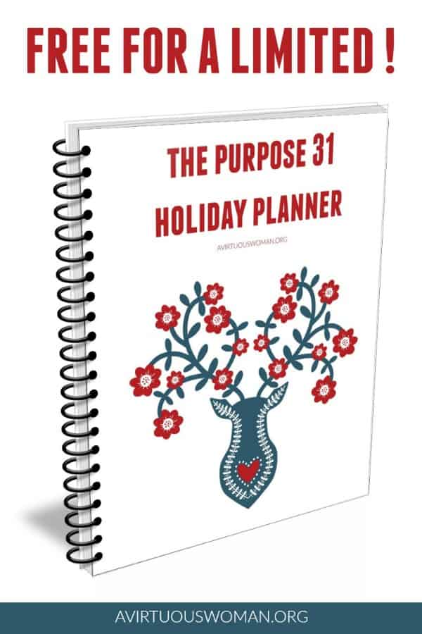 Holiday Planner Free for a Limited Time @ AVirtuousWoman.org
