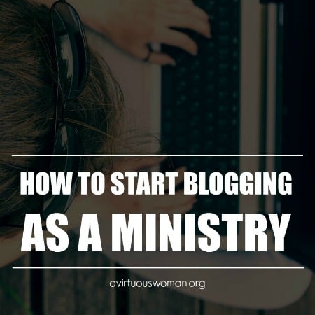 How to Start Blogging as a Ministry