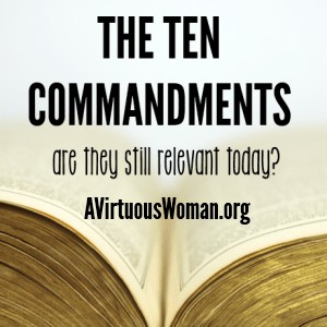 The Ten Commandments in Exodus