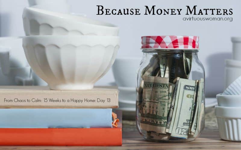 Money Matters {Day 13}