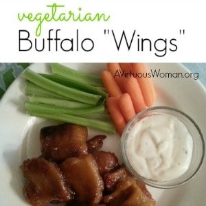 Vegetarian Buffalo “Wings”