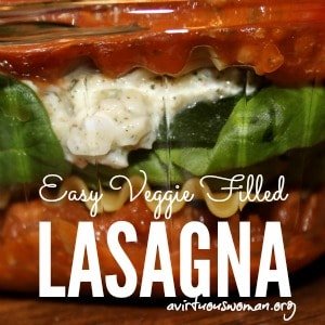 Easy Veggie Lasagna