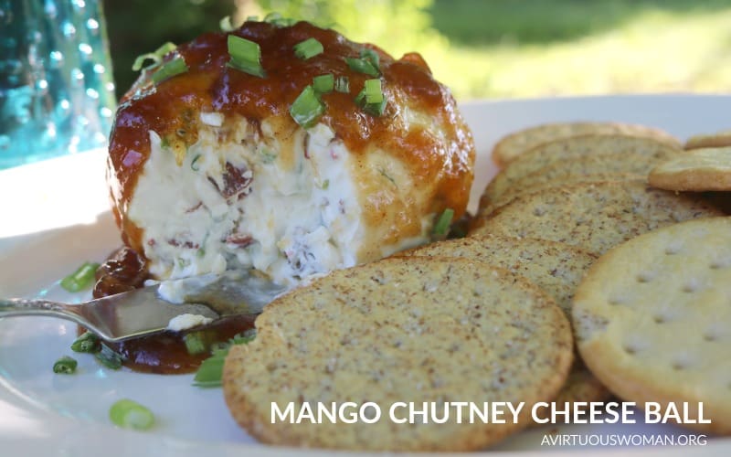 Mango Chutney Cheese Ball