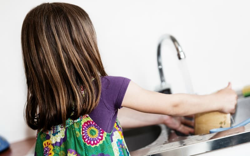 How Chores Teach Children Responsibility #ATimeToClean