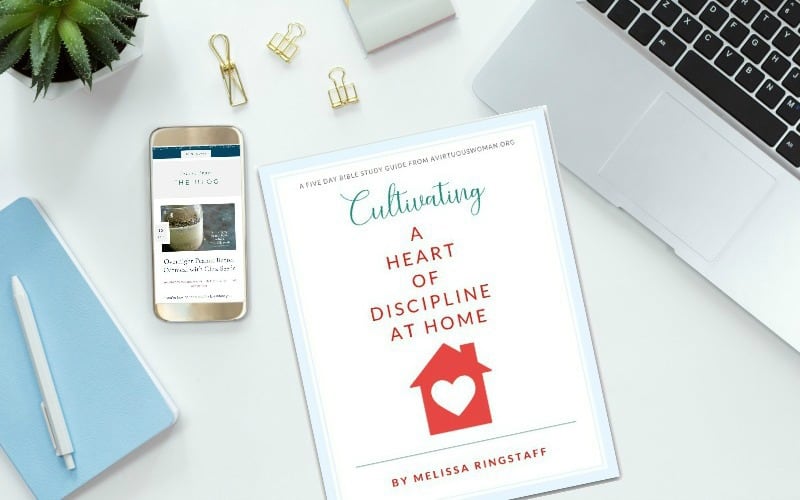 Cultivating a Heart of Discipline | Free Bible Study Guide @ AVirtuousWoman.org