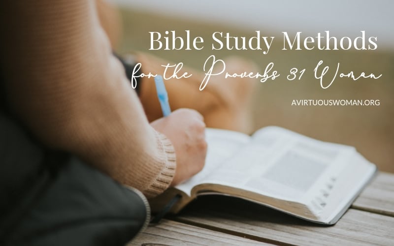 There are a number of different Bible study methods that can help you learn more about the Bible, what you believe, and help you have a closer walk with Jesus.