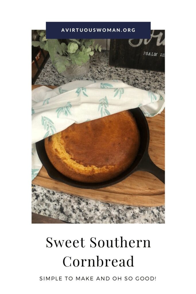 Sweet Southern Cornbread
