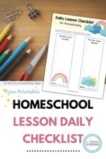 Free Printable Daily Homeschool Checklist for Kids