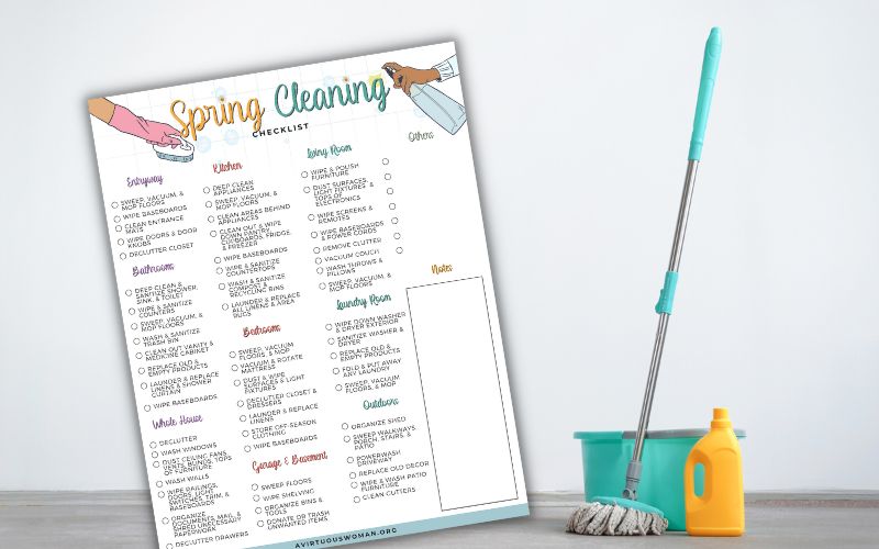 Master Spring Cleaning Checklist