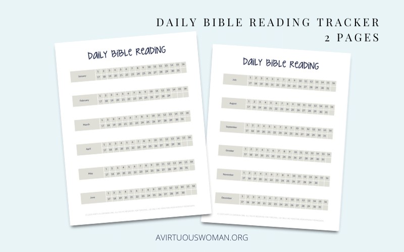 Best Bible Reading Tracker Worksheets and Apps - Let's Talk Bible Study